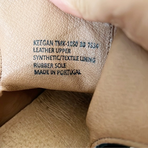 Tara M  Keegan  Ankle Boots Suede Black Size 38 - Picture 3 of 12